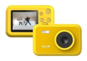 Sjcam Funcam Mini Full HD Kompakt Dijital Fotoğraf Makinesi Sarı