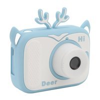 Cuifati Sevimli Geyik Mini Full HD Kompakt Dijital Fotoğraf Makinesi Mavi