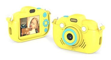 Hallow D12440Y Mini Full HD Kompakt Dijital Fotoğraf Makinesi Sarı