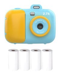 Hallow D12442P Mini Full HD Kompakt Dijital Fotoğraf Makinesi Mavi