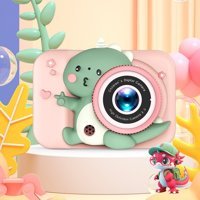 Tuomeng Dinazor Şipşak Mini Full HD Kompakt Dijital Fotoğraf Makinesi Pembe