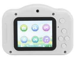 Cuifati Clear Image Mini Full HD Kompakt Dijital Fotoğraf Makinesi Beyaz