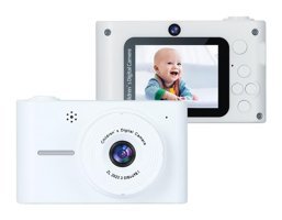 Hallow D12710P Mini Full HD Kompakt Dijital Fotoğraf Makinesi Beyaz