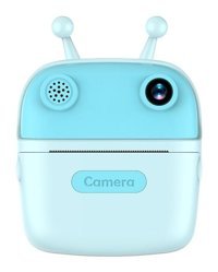 Mengtuo 2.4 inç Sevimli Salyangoz Mini Full HD Kompakt Dijital Fotoğraf Makinesi Mavi