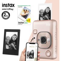 Fujifilm Instax Mini Liplay Şipşak Mini Full HD Kompakt Dijital Fotoğraf Makinesi Sarı + 20 Adet Foroğraf Filmi