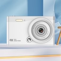 Ikkb S10 4K Kompakt Dijital Fotoğraf Makinesi Beyaz