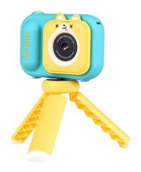 Andoer-2 Mini Full HD Kompakt Dijital Fotoğraf Makinesi Mavi