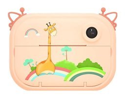 Ikkb Mini Polaroid Mini Full HD Kompakt Dijital Fotoğraf Makinesi Turuncu