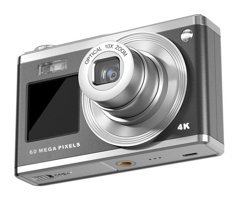 Andoer 2.88 inç Full HD Kompakt Dijital Fotoğraf Makinesi Gümüş