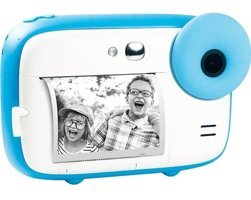 Agfaphoto Realikids Instant Şipşak Full HD Kompakt Dijital Fotoğraf Makinesi Mavi