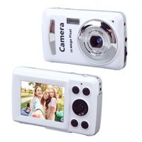 Cuifati 2.4 inç Mini Full HD 16 MP Kompakt Dijital Fotoğraf Makinesi Beyaz