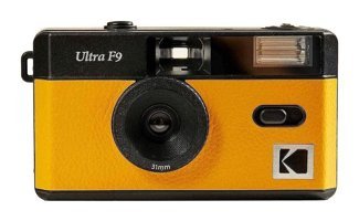 Kodak F9 Retro Stil Full HD Kompakt Dijital Fotoğraf Makinesi Sarı