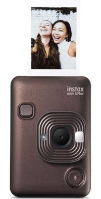 Fujifilm Instax Mini Liplay Şipşak Mini Full HD Kompakt Dijital Fotoğraf Makinesi Mor + 20 Adet Fotoğraf Filmi