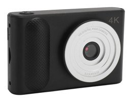 Annadue 4K 48 MP Kompakt Dijital Fotoğraf Makinesi Siyah