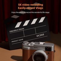 Hallow D12827B Full HD Kompakt Dijital Fotoğraf Makinesi Siyah