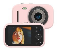 Mengtuo H17 Full HD Kompakt Dijital Fotoğraf Makinesi Pembe