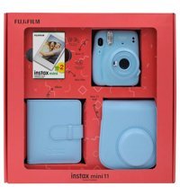 Fujifilm Instax Mini 11 Şipşak Mini Full HD Kompakt Fotoğraf Makinesi Mavi + 20 Adet Fotoğraf Filmi