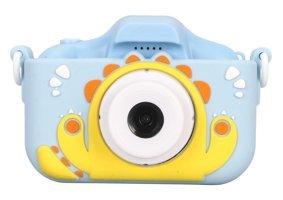 Goshyda Küçük Canavar Mini Full HD Kompakt Dijital Fotoğraf Makinesi Mavi
