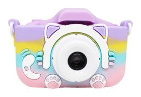 Eternal Luck Yavru Sevimli Kedi Mini Full HD Kompakt Dijital Fotoğraf Makinesi Çok Renkli