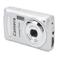 Fockety 2.4 inç Mini Full HD 16 MP Kompakt Dijital Fotoğraf Makinesi Gümüş