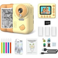 Hallow V19 Mini Full HD Kompakt Dijital Fotoğraf Makinesi Sarı