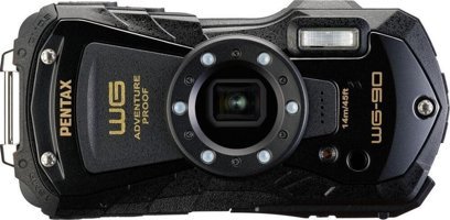 Ricoh Pentax Wg-90 Full HD Kompakt Dijital Fotoğraf Makinesi Siyah