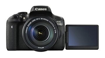 Canon Eos 750D 18-135 mm 4K DSLR Dijital Fotoğraf Makinesi Siyah