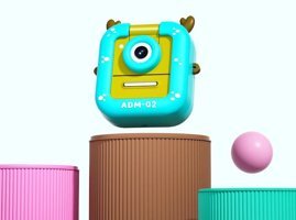 Ikkb M8 Mini Full HD Kompakt Dijital Fotoğraf Makinesi Mavi