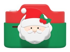 Dpofirs Noel Baba Mini Full HD Kompakt Dijital Fotoğraf Makinesi Kırmızı-Yeşil