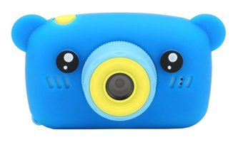 Yunseity Sevimli Ayı Mini Full HD Kompakt Dijital Fotoğraf Makinesi Mavi