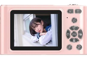 Mengtuo H15 4K Kompakt Dijital Fotoğraf Makinesi Pembe