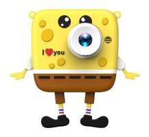Vkemall Sünger Bob Mini Full HD Kompakt Dijital Fotoğraf Makinesi Sarı