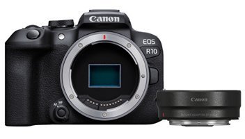 Canon Eos R10 Body 4K DSLR Dijital Fotoğraf Makinesi Siyah