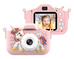 Cankypu X10S Mini Full HD Kompakt Dijital Fotoğraf Makinesi Pembe