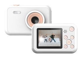 Hallow D11371W Mini Full HD Kompakt Dijital Fotoğraf Makinesi Beyaz