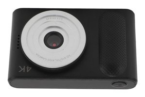 Akozon 7P6Bw45Tfn-12 4K Kompakt Dijital Fotoğraf Makinesi Siyah