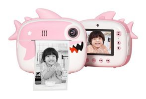Hallow D12606P Mini Full HD Kompakt Dijital Fotoğraf Makinesi Pembe