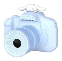 Ikkb Büyük Kulaklı Sevimli Köpek Mini Full HD Kompakt Dijital Fotoğraf Makinesi Mavi