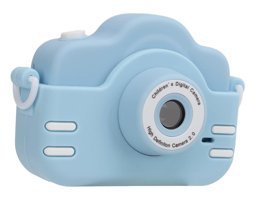 Akozon Sevimli Kedi Mini Full HD Kompakt Dijital Fotoğraf Makinesi Mavi