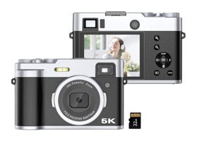 Hallow D13019B Full HD Kompakt Dijital Fotoğraf Makinesi Siyah