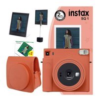 Fujifilm İnstax Sq1 Şipşak Full HD Kompakt Fotoğraf Makinesi Turuncu + 20 Adet Foroğraf Filmi