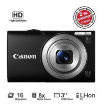 Canon Powershot A4050 4K Kompakt Dijital Fotoğraf Makinesi Siyah