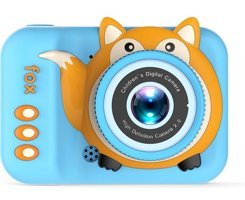 Fairy Fox Mini Full HD Kompakt Dijital Fotoğraf Makinesi Mavi