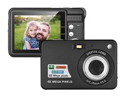 Andoer D11773B Full HD Kompakt Dijital Fotoğraf Makinesi Siyah