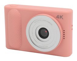 Asixxsix 2.4 inç Mini 4K 48 MP Kompakt Dijital Fotoğraf Makinesi Pembe