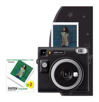 Fujifilm Instax Sq40 Şipşak Full HD Kompakt Dijital Fotoğraf Makinesi Siyah + 20 Adet Fotoğraf Filmi