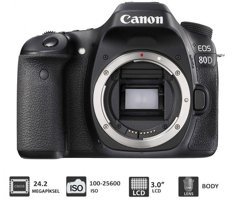 Canon Eos 80D Body 18-135 mm 4K DSLR Dijital Fotoğraf Makinesi Siyah