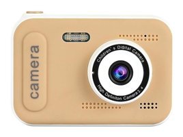 Hallow D12248K Mini 8K Kompakt Dijital Fotoğraf Makinesi Sarı