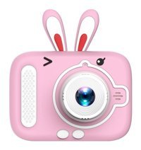 Vkemall Sevimli Tavşan Mini Full HD Kompakt Dijital Fotoğraf Makinesi Pembe