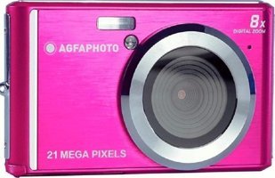 Agfaphoto Realishot Dc5200 Full HD Kompakt Dijital Fotoğraf Makinesi Pembe